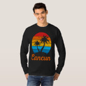 Cancun Mexico Family Vacation Beach Tropical T-Shirt (Vorne ganz)