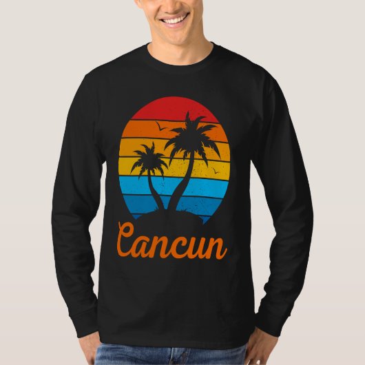 Cancun Mexico Family Vacation Beach Tropical T-Shirt (Vorderseite)
