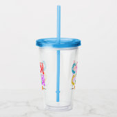 Cancun Mexico Group Vacation Adventure Acryltrinkbecher (Rechts)