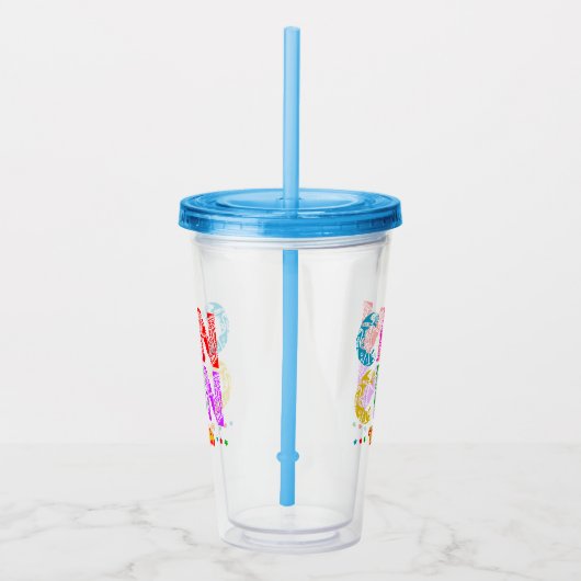 Cancun Mexico Group Vacation Adventure Acryltrinkbecher (Rechts)