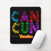 Cancun Mexico Group Vacation Adventure Mousepad (Mit Mouse)