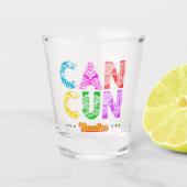 Cancun Mexico Group Vacation Adventure  Schnapsglas (Vorderseite)