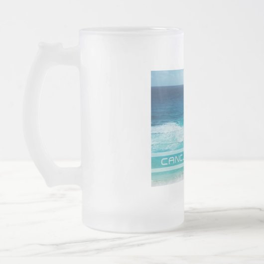 Cancún - México Mattglas Bierglas (Links)