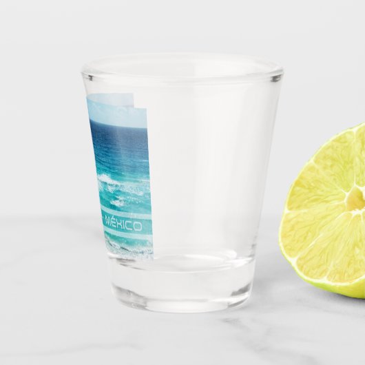 Cancún - México Schnapsglas (Rechts)