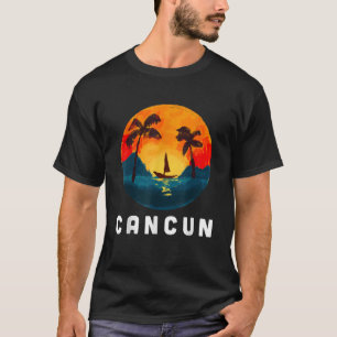 CANCUN MEXICO SOMMER SUNSET FERIENWOHNUNG MIT FAMI T-Shirt