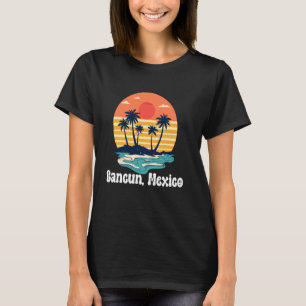 Cancun Mexico Souvenir Familie passende Ferien Ich T-Shirt
