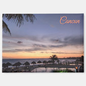 Cancun Mexico Souvenir Magnet (Vorderseite)