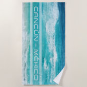 Cancún - México Strandtuch (Vorderseite)
