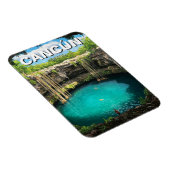 Cancun Mexico Travel Cenote Magnet (Rechte Seite)