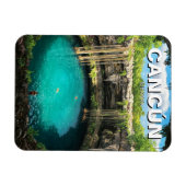 Cancun Mexico Travel Cenote Magnet (Horizontal)