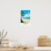 Cancun Mexico Travel Print Poster (Küche)