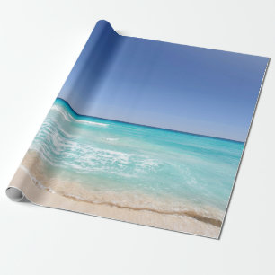 Cancun Mexico Tropical Sea Wave Beach  Geschenkpapier