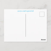 Cancun Mexico Tropical Sea Wave Beach Postkarte (Rückseite)