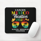 Cancun Mexico Vacation 2025 Trip Beach Matching Fa Mousepad (Mit Mouse)