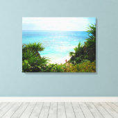 CANCUN, MEXIKO #10 LEINWANDDRUCK (Insitu (Holzboden))