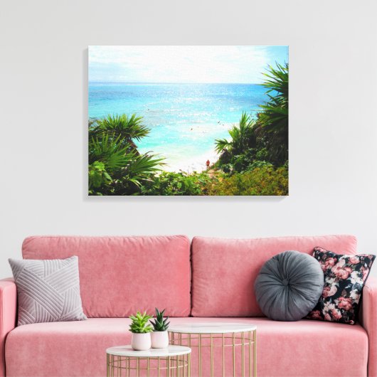 CANCUN, MEXIKO #10 LEINWANDDRUCK (Insitu (Wohnzimmer))