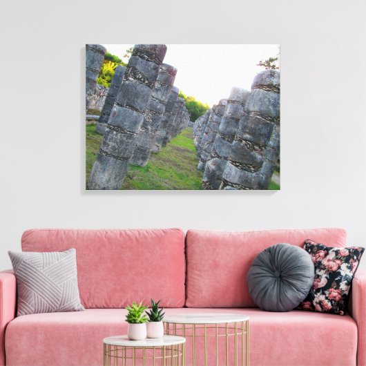 CANCUN, MEXIKO #13 CANVAS PRINT LEINWANDDRUCK (Insitu (Wohnzimmer))