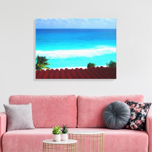 CANCUN, MEXIKO #15 CANVAS DRUCKEN LEINWANDDRUCK (Insitu (Wohnzimmer))