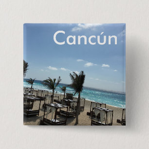 Cancún (Mexiko) - 2 Zoll Button