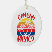 Cancun, Mexiko Keramik Ornament (Rechts)