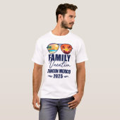 Cancun Mexiko Matching Family Vacation 2025 T-Shirt (Vorne ganz)