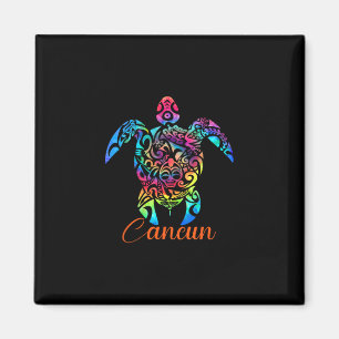 Cancun Mexiko Meeresschildkröte Strand Urlaub Reis Magnet