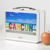 Cancun, Mexiko Metall Brotdose (Beispiel)