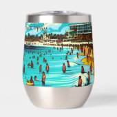 Cancun, Mexiko mit einem Pop Art Vibe (Vorderseite)