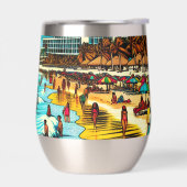 Cancun, Mexiko mit einem Pop Art Vibe (Links)