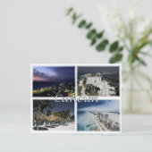 Cancun - Mexiko - Mosaik - Postkarte (Stehend Vorderseite)