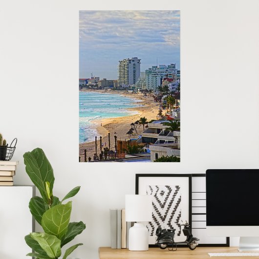 Cancun Mexiko Poster (Heimbüro)