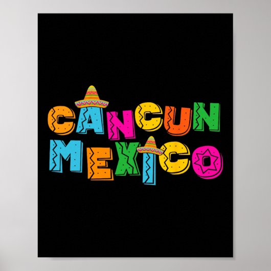 Cancun Mexiko  Poster (Vorne)