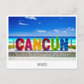 Cancun, Mexiko Postkarte (Vorderseite)
