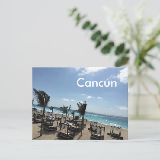 Cancún (Mexiko) - Postkarte (Stehend Vorderseite)