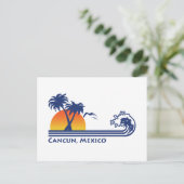 Cancun Mexiko Postkarte (Stehend Vorderseite)