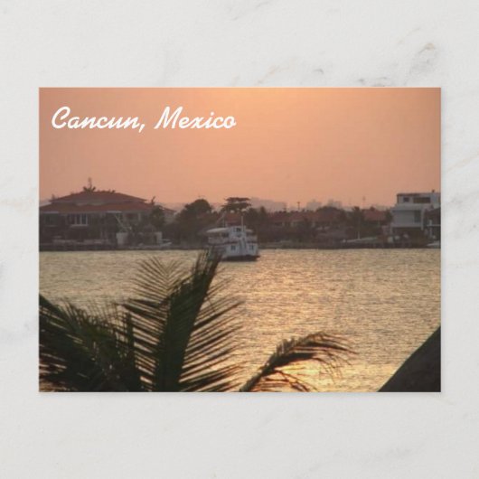 Cancun, Mexiko Postkarte (Vorderseite)