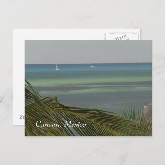 Cancun, Mexiko Postkarte (Vorne/Hinten)