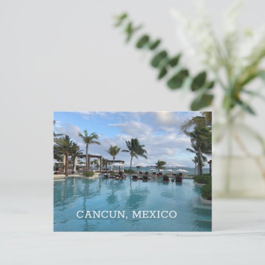 Cancun, Mexiko Postkarte (Stehend Vorderseite)