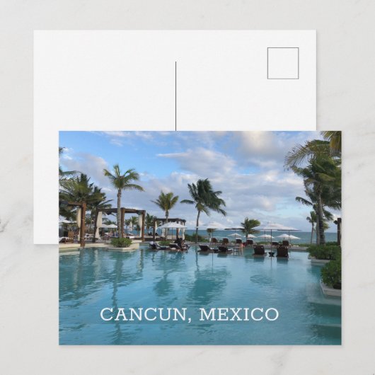 Cancun, Mexiko Postkarte (Vorne/Hinten)