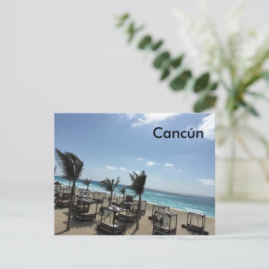 Cancún (Mexiko) - Postkarte (Stehend Vorderseite)