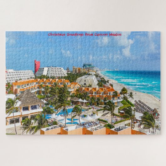 Cancun Mexiko. Puzzle (Horizontal)