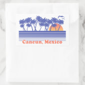 Cancun Mexiko Rechteckiger Aufkleber (Tasche)