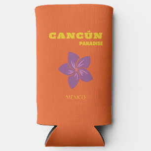 Cancun, Mexiko, Reisekunst, Tropische Kunst, Orang Selters Dosenkühler