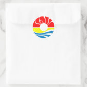 Cancun Mexiko Runder Aufkleber (Tasche)