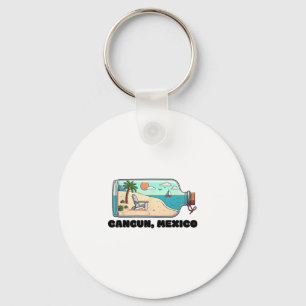 Cancun Mexiko Souvenir Familie passende Urlaub Ca Schlüsselanhänger