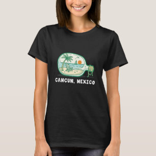 Cancun Mexiko Souvenir Familie passende Urlaub Ca T-Shirt