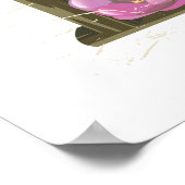 Cancun Mexiko Strandposter. Poster (Ecke)