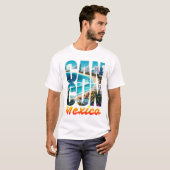 Cancun, Mexiko T-Shirt (Vorne ganz)