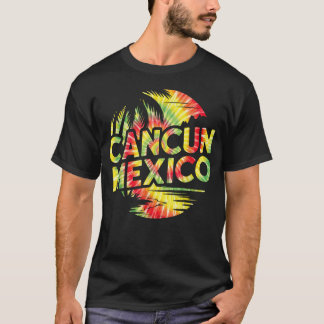 Cancun Mexiko Tropischer Strandurlaub Trip Retro T-Shirt