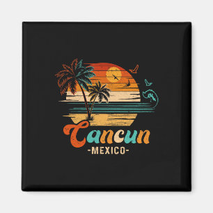 Cancun Mexiko Urlaub 2025 passende Familiengruppe Magnet